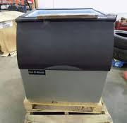 Ice storage bin for ICEMATIC ice machines